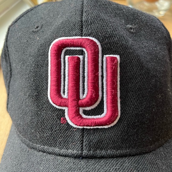 OU Embroidered Ball Cap - Picture 2 of 4